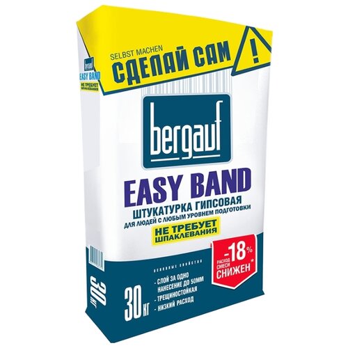 фото Штукатурка bergauf easy band 30