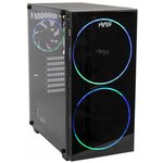 Hiper корпус CASE BH33 черный без БП ATX 1x120mm 1xUSB2.0 1xUSB3.0 audio bott PSU - изображение