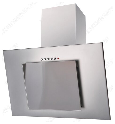 Кухонная вытяжка AKPO WK-4 Nero eco 50 см металлик / серое стекло