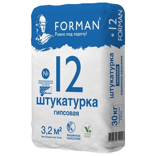 фото Штукатурка forman гипсовая №12