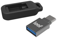 Флешка Leef BRIDGE-C 128GB серый
