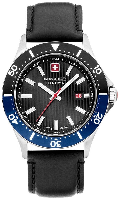 Наручные часы Swiss Military Hanowa Наручные часы Swiss Military Hanowa Land Flagship X, черный