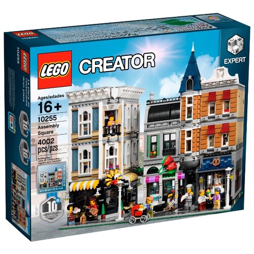 Конструктор LEGO Creator 10255 Городская площадь, 4002 дет. конструктор lego creator 5893 мощный внедорожник