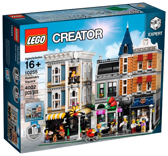 Конструктор LEGO Creator 10255 Городская площадь, 4002 дет.