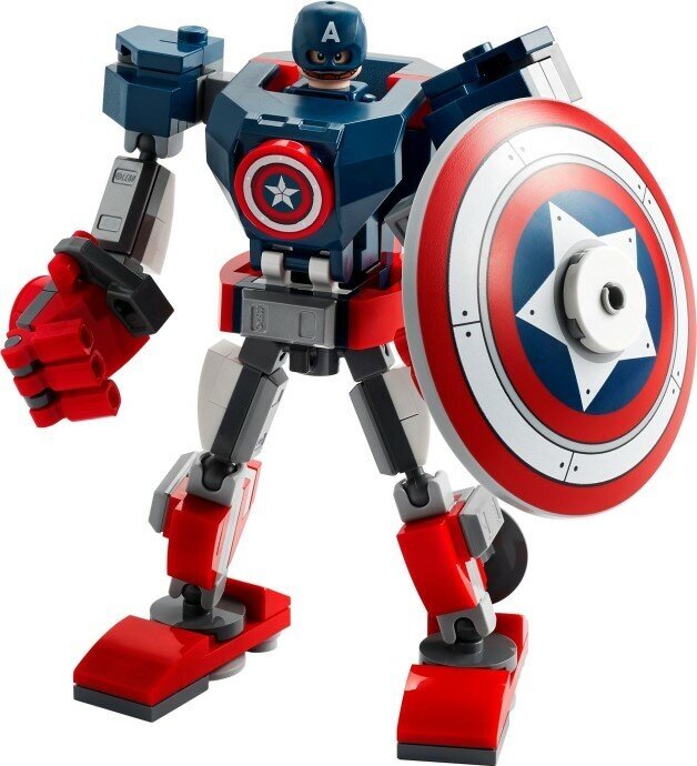 Лего 76168 Captain America Mech Armor