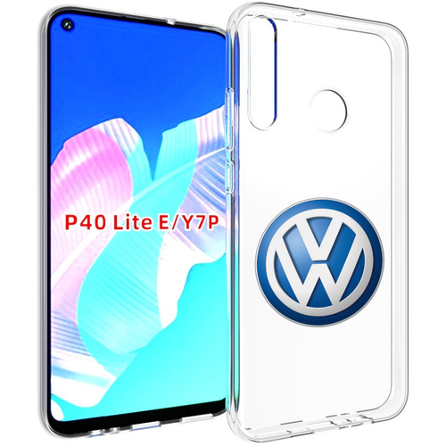 Чехол задняя-панель-накладка-бампер MyPads volkswagen мужской для Huawei P40 Lite E/Huawei Y7p/Honor Play 3/Enjoy 10 противоударный