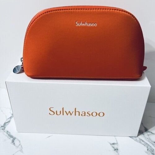 Косметичка Sulwhasoo, 18х8х10 см, оранжевый