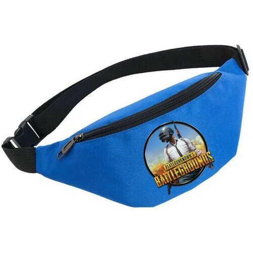 фото Сумка поясная noname, голубой