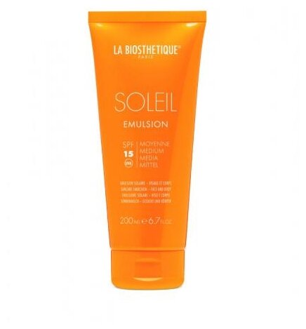      La Biosthetique Soleil Emulsion SPF15 200 