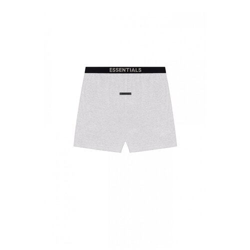 фото Fear of god essentials серые шорты на резинке с логотипом xxl