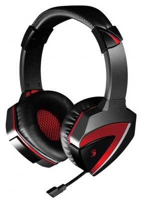 Игровые наушники A4Tech Bloody G500 Black + Red