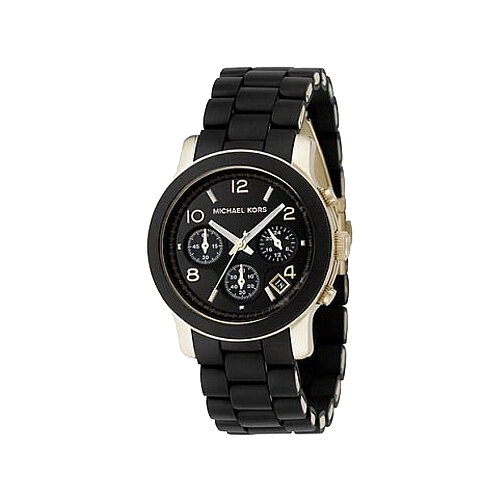 наручные часы sector r3273993002 с хронографом Наручные часы MICHAEL KORS Runway MK5191, черный, золотой