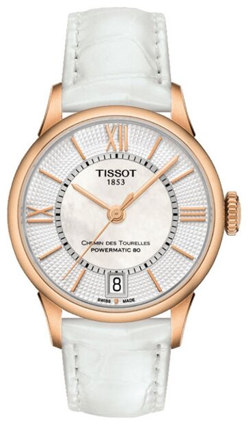 Наручные часы TISSOT T-Classic T099.207.36.118.00, золотой, серебряный