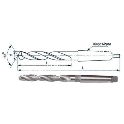 фото Сверло по металлу cnic d 27.25