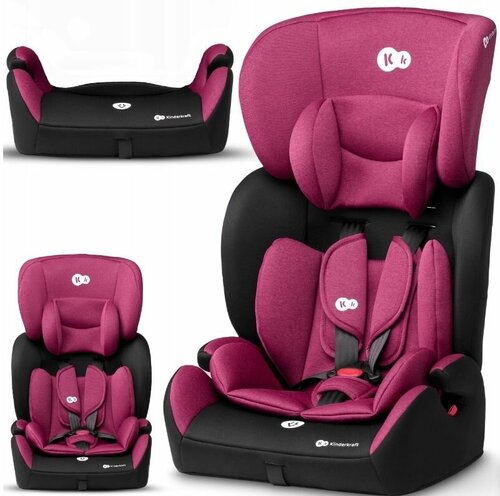 Автокресло Kinderkraft COMFORT UP 9-36кг розовый