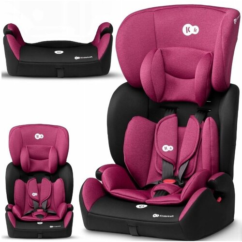 Автокресло Kinderkraft COMFORT UP 9-36кг розовый