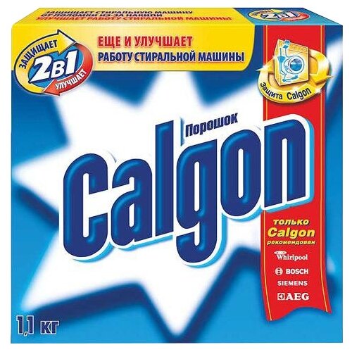 Calgon Порошок для смягчения воды, 1.1 кг, 1.1 л - фотография № 4