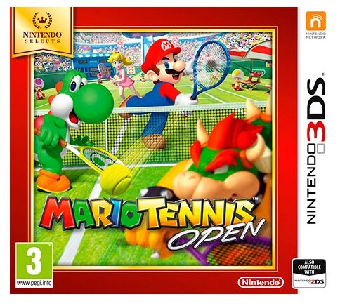 Игра Mario Tennis Open Standard Edition для Nintendo 3DS, картридж