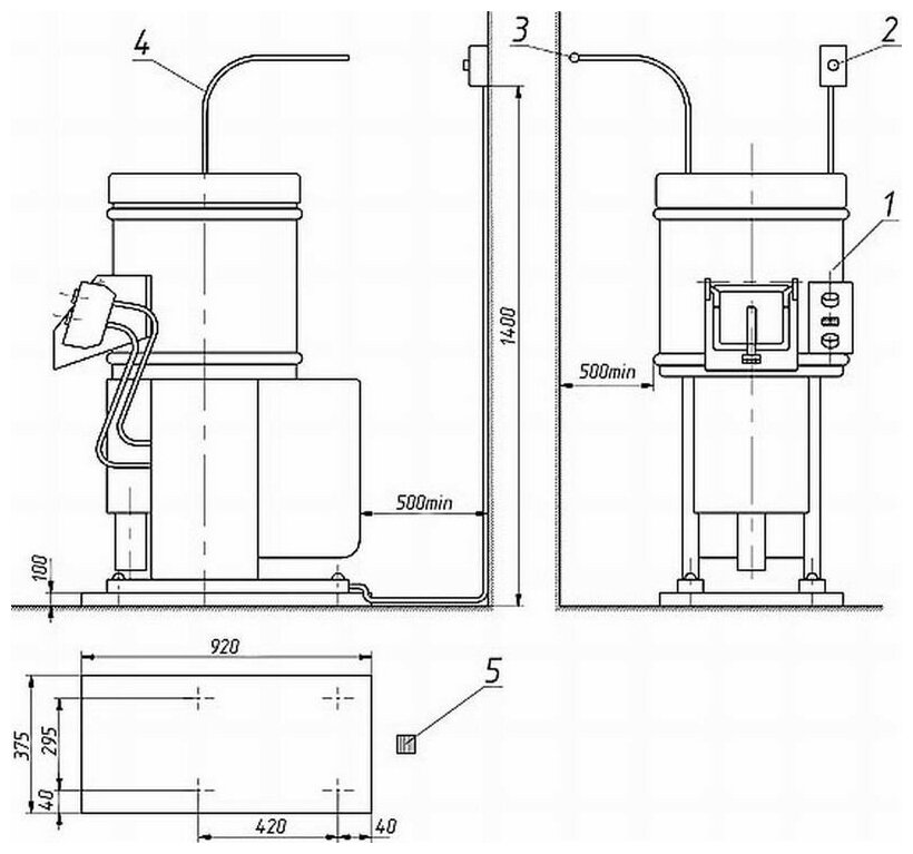 Электрическая картофелечистка MOK-300M