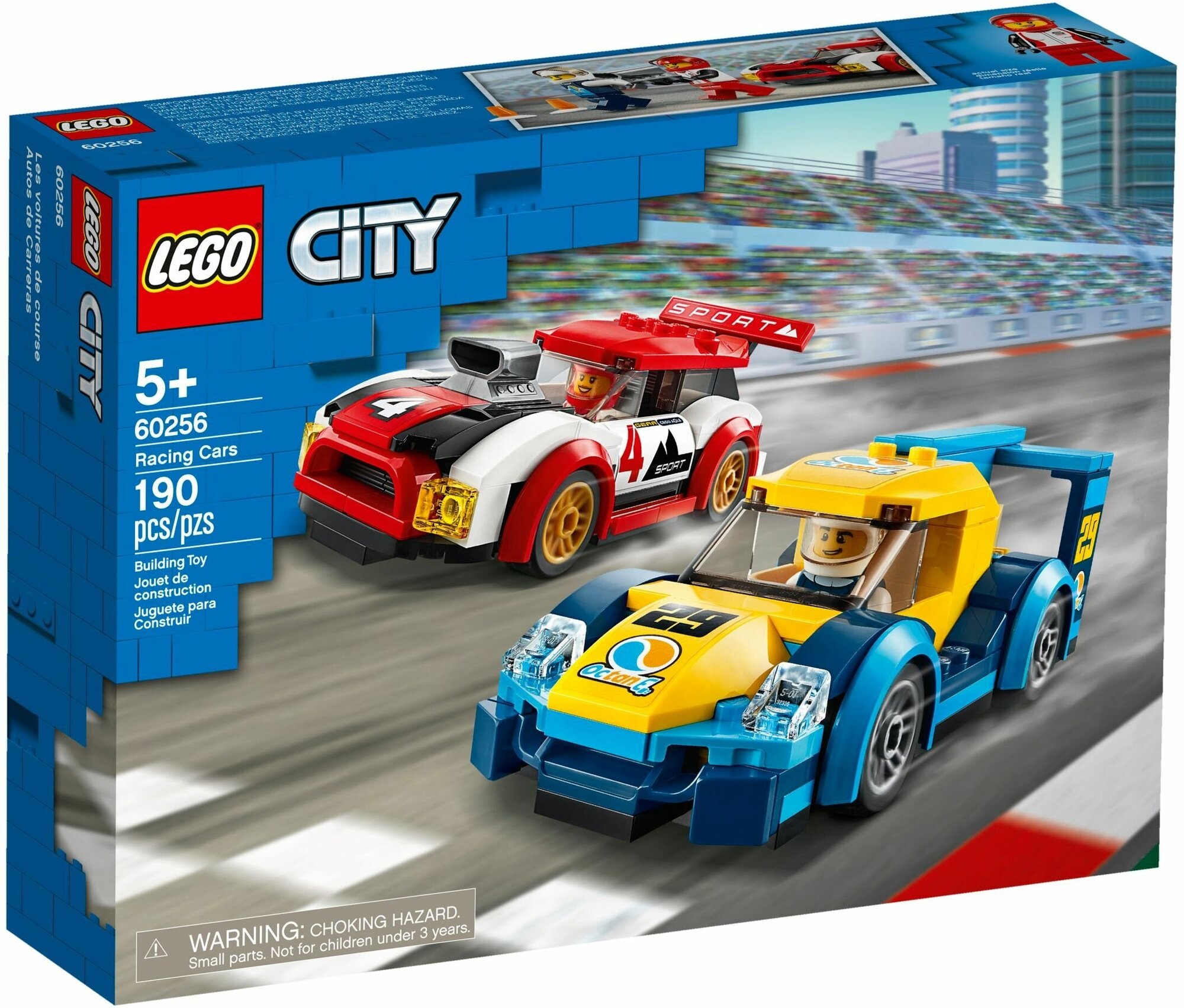 Конструктор LEGO City Nitro Wheels 60256 Гоночные автомобили