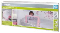 Lindam Барьер на кроватку Easy Fit Bed Guard розовый