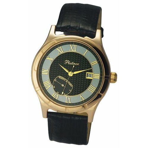 Platinor Мужские золотые часы «Пушкин» Арт.: 47850.618