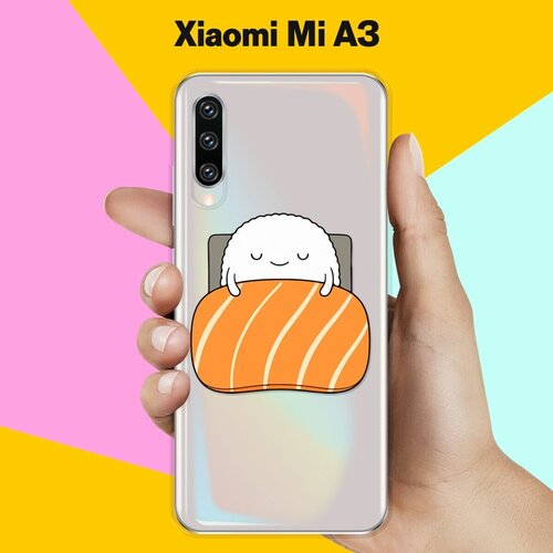 Силиконовый чехол Суши засыпает на Xiaomi Mi A3 силиконовый чехол суши засыпает на honor 30i