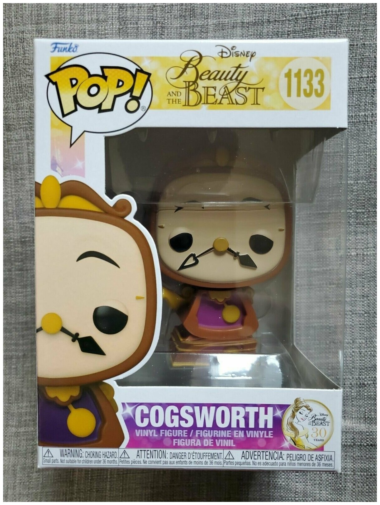 Фигурка Funko POP! Дисней: Красавица и Чудовище: Когсворт - фото №5