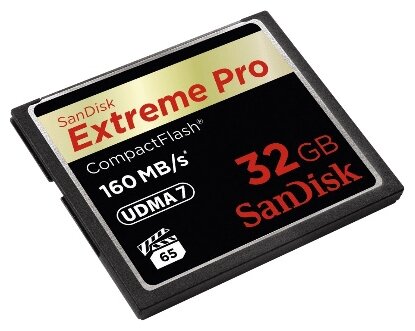 Карта памяти SanDisk CompactFlash 32GB Extreme Pro 160 Мб/с