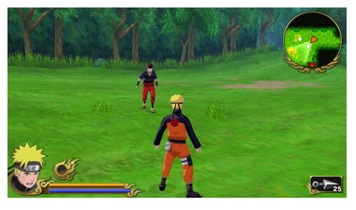Naruto Shippuden Legends: Akatsui Rising Игра для PSP Медиа - фото №5