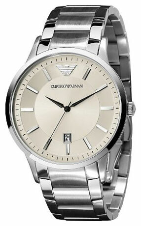 Наручные часы EMPORIO ARMANI Classic, серебряный