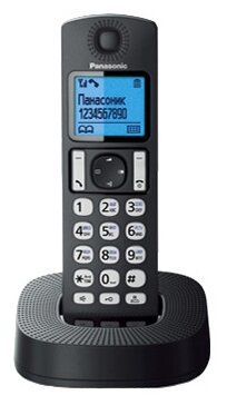 Р/Телефон Dect Panasonic KX-TGC310RU1 черный АОН