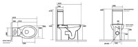 Унитаз KERASAN Bit 4417+4481