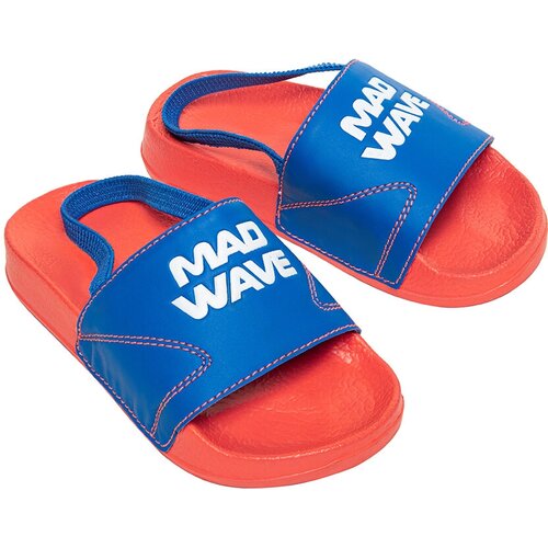 Шлепанцы MAD WAVE, размер 27, синий кроссовки mad wave размер 27 голубой красный