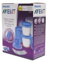 Philips AVENT Контейнеры для хранения грудного молока 180 мл (SCF618) 10 шт.