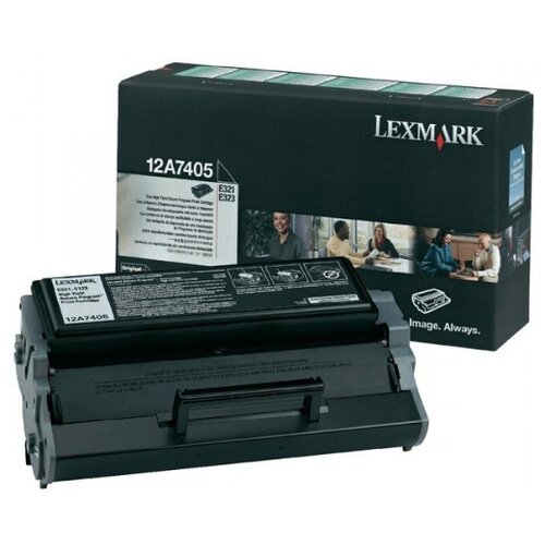 Картридж Lexmark 12A7405, 6000 стр, черный