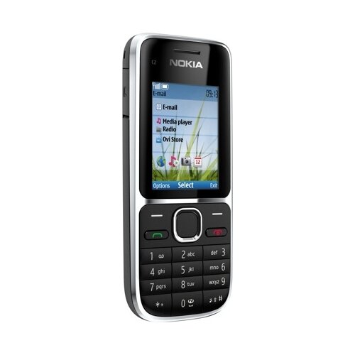 Телефон Nokia C2-01 1 SIM черный 500000₽