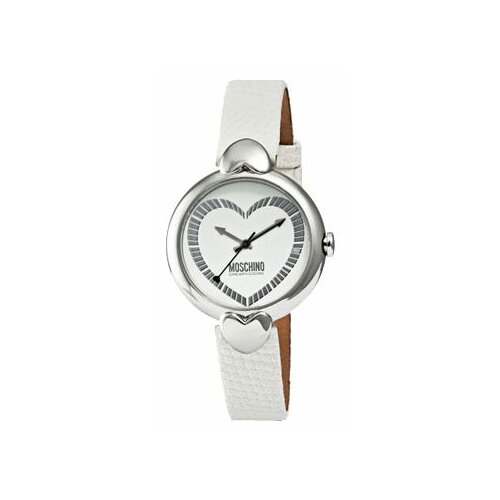 наручные часы moschino черный серебряный Наручные часы MOSCHINO MW0161, белый