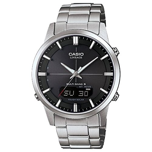 Наручные часы CASIO LCW-M170D-1A, серебряный, черный