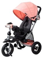 Трехколесный велосипед Moby Kids Stroller trike 10x10 AIR Car кофе