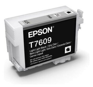 Картридж EPSON C13T76094010 для Epson T760 SC-P600 прозрачно-черный (стартовый , чип в комплекте )