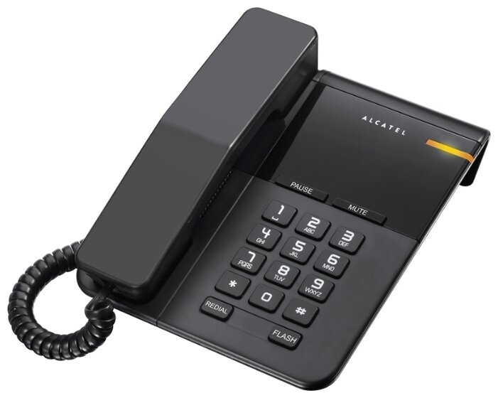 Alcatel T22 black, Телефон проводной .