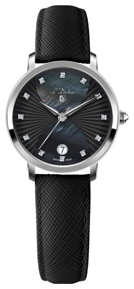 Наручные часы LDuchen, черный, серебряный
