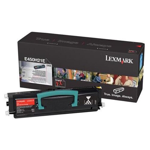 Картридж Lexmark E450H21E, 11000 стр, черный тонер картридж lexmark 50f5h0e черный для лазерного принтера оригинал
