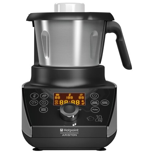 Кухонный комбайн Hotpoint MC 057C AX0 570 Вт серебристыйчерный 1405000₽