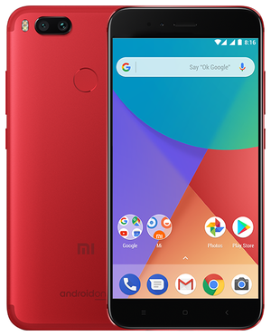 Смартфон Xiaomi Mi A1 4/64 ГБ, 2 SIM, красный