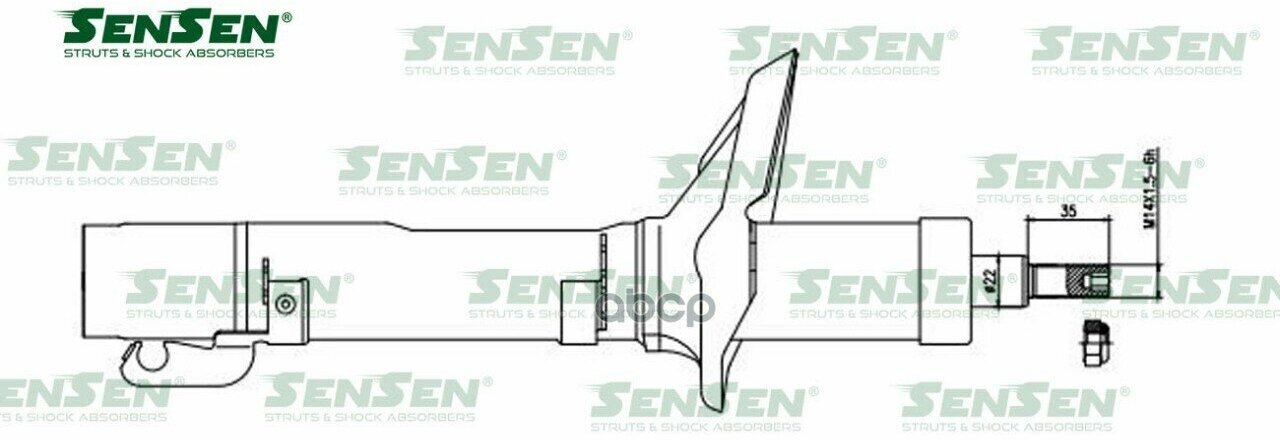 Амортизатор Подвески Sensen арт. 42140014