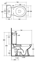 Унитаз Olympia Impero 0411T71