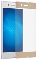 Защитное стекло DF xColor-06 для Sony Xperia XA1 золотой