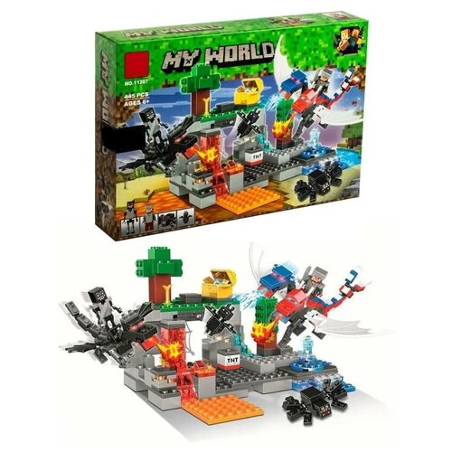 Конструктор Мой мир, нападение драконов